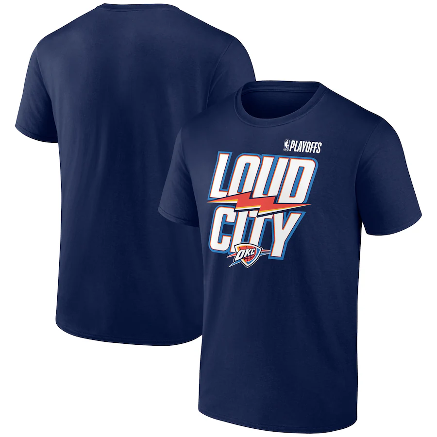 Men Oklahoma City Thunder short T Shirt 2025 style 20